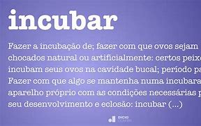 Image result for incubar