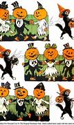 Image result for Pumpkin Cat Vintage Halloween Clip Art
