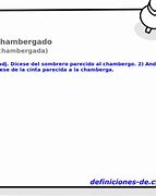 Image result for achambergado