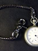 Image result for Leather Pocket Watch Strap