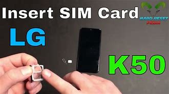 Image result for How to Insert Sim Card in LG K51