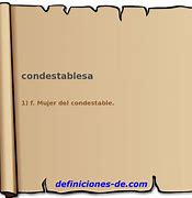 Image result for condestablesa