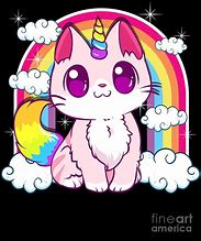 Image result for rainbow kitty anime