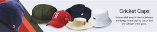 Image result for Image of a Cricket Cap Facing Left