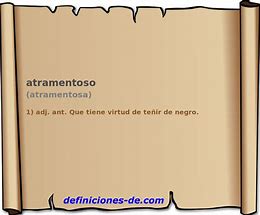 Image result for atramentoso