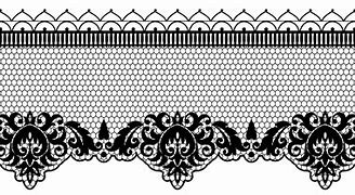 Image result for Vector Lace Black and White
