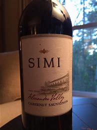 Image result for Simi Cabernet Sauvignon Collector's Series Alexander Valley