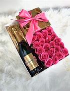 Image result for Flowers and Champagne and Chocolate Pictures