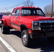 Image result for First Gen Cummins Dually Red