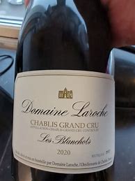 Image result for Laroche Chablis Blanchot