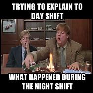 Image result for Night Shift Work Meme