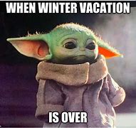 Image result for Baby Yoda Vacation Meme