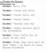 Image result for Character Memes Lunar Chronicles
