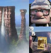Image result for Pixar Movie Up Paradise Falls