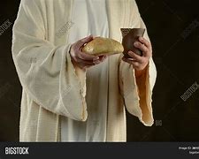 Image result for Jesus Holding Bread
