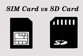 Image result for Sim Card vs micro SD