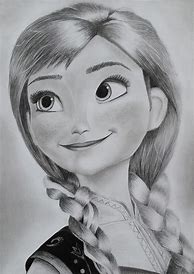 Image result for Disney Characters Drawings Frozen
