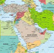 Image result for Middle Eastern World Map