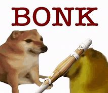 Image result for Bonk Meme GIF