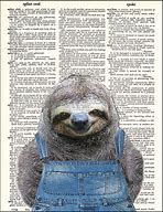 Image result for Sloth in Overalls