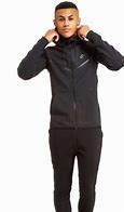 Image result for Nike Tech Fleece Tracksuit with Retro 4 Black Cat
