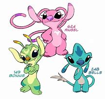 Image result for Pink Experiment Lilo and Stitch