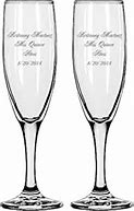 Image result for Custom Logo Champagne Flutes