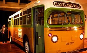 Image result for Picture of a Bus Used in the Bus Boycott