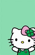 Image result for Hello Kitty Wallpaper Green