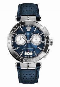 Image result for Versace Men Watch Leather Strap