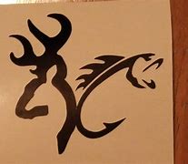 Image result for Deer and Fish Decal
