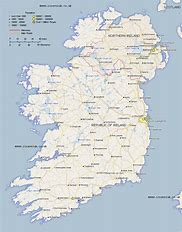 Image result for Map of Eire Ireland
