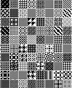 Image result for Black and White Patterns Shape