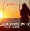 Image result for Being Alone Forever