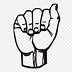 Image result for Sign Language Clip Art Protection