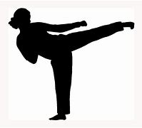 Image result for Karate Kick Silhouette Clip Art