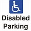 Image result for Handicap Reserved Parking Sign