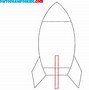 Image result for Rocket Drawing