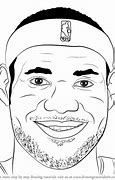 Image result for How to Draw LeBron James Easy