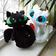 Image result for Toothless Plush Toy