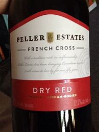 Image result for Peller Estates Dry Red French Cross