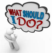 Image result for Images of What Should I Do