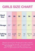 Image result for Girls XS Size Chart