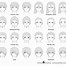 Image result for Anime Boy Head Outline