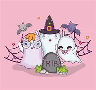 Image result for Cute Cartoon Happy Halloween