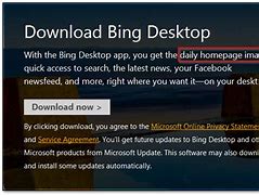 Image result for Bing Daily Wallpaper Windows 10