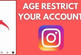 Image result for Inmstagram Age Restriction