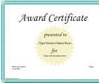 Image result for Award Certificate