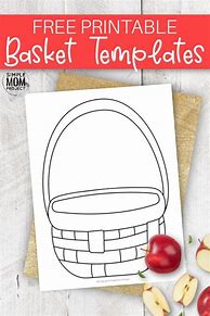 Image result for Small Basket Template