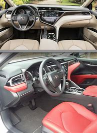 Image result for Toyota Camry XSE Interior Glazed Caramel Color Scheme